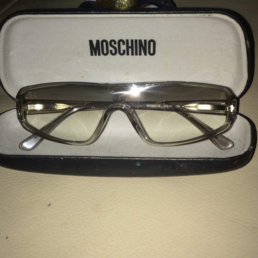 Moschino sunglasses with case